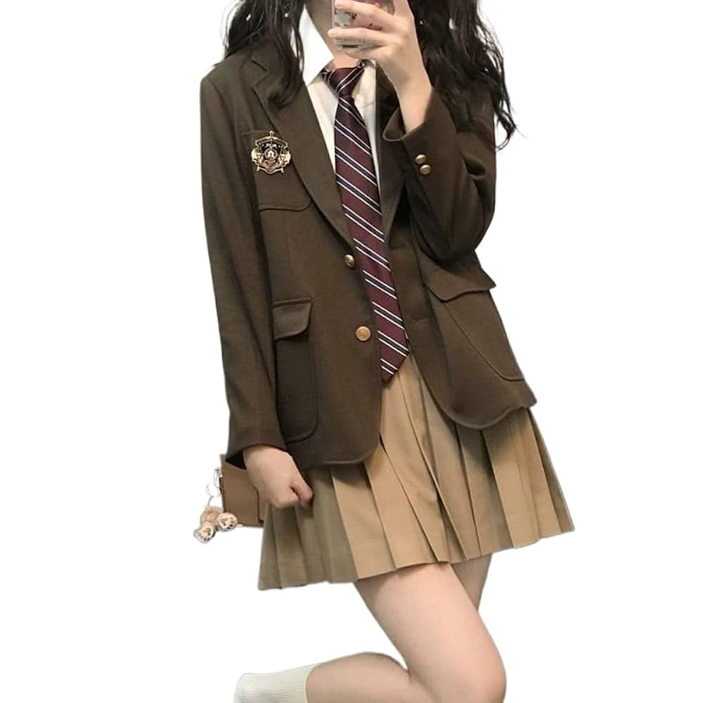 コスプレ女子高　ジャケット Amazon.co.jp: ブレザー セーラー服 チェック柄 緑 ジャケット